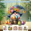 Acryl Spezialform 2025 Osterhase Tischplatte Diamantmalerei Ornamente Bausätze 5D DIY Diamantmalerei Schreibtisch Schlafzimmer Dekoration