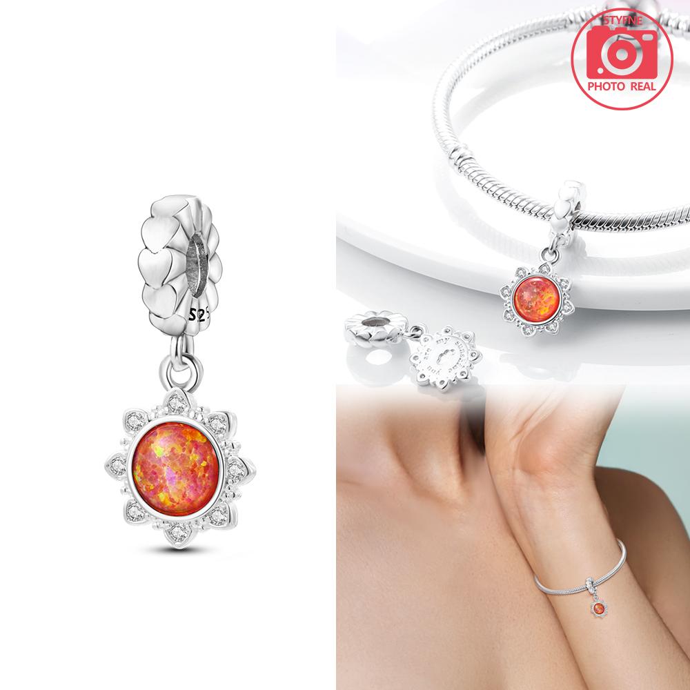 Charms Plata Solar Azimuth Star Pendant Copper Colors For Charms Copper Colors Original Bracelet For Jewelry Making