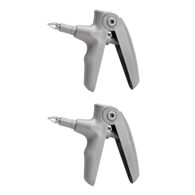 2Pcs Orthodontic Ligature Tools with ABS Materials for Safe Dental Correction and Ergonomic Grips