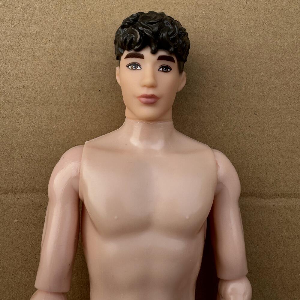 1/6 Jungenpuppe Männliche Figuren Gelenke Beweglich Solide 30cm Puppen Kinder DIY Spielzeug Geburtstagsgeschenke