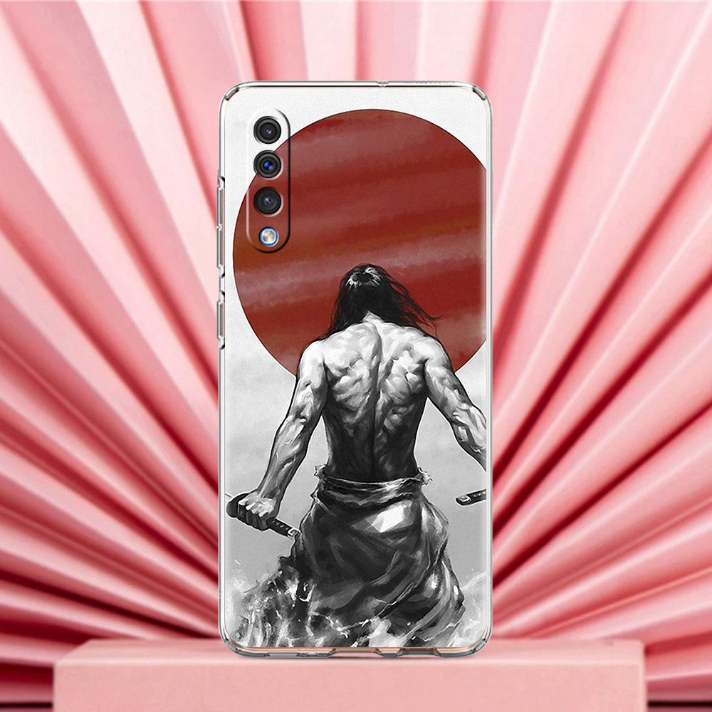 Case For Samsung A56 A36 A26 A24 A16 A14 A12 A32 A50 A70 A20E A22 A40 A34 A54 A42 A52 5G A04s A06 Cover Japanese Bushido Samurai