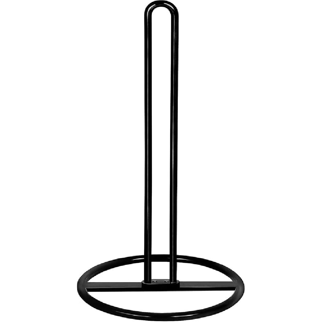 Paper Towel Holder Countertop, OBODING, Kitchen Paper Towel Stand Holder for Kitchen Organization and Storage, Paper Towel Holders for Standard and чёрный