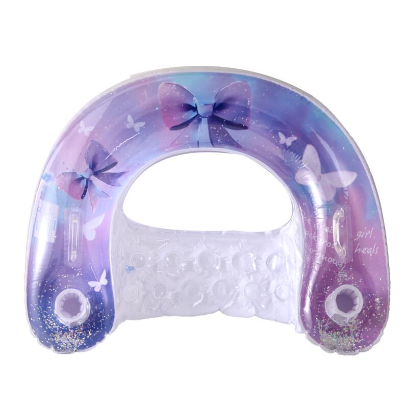 Inflatable Mermaid Flamingo Pool Lounger