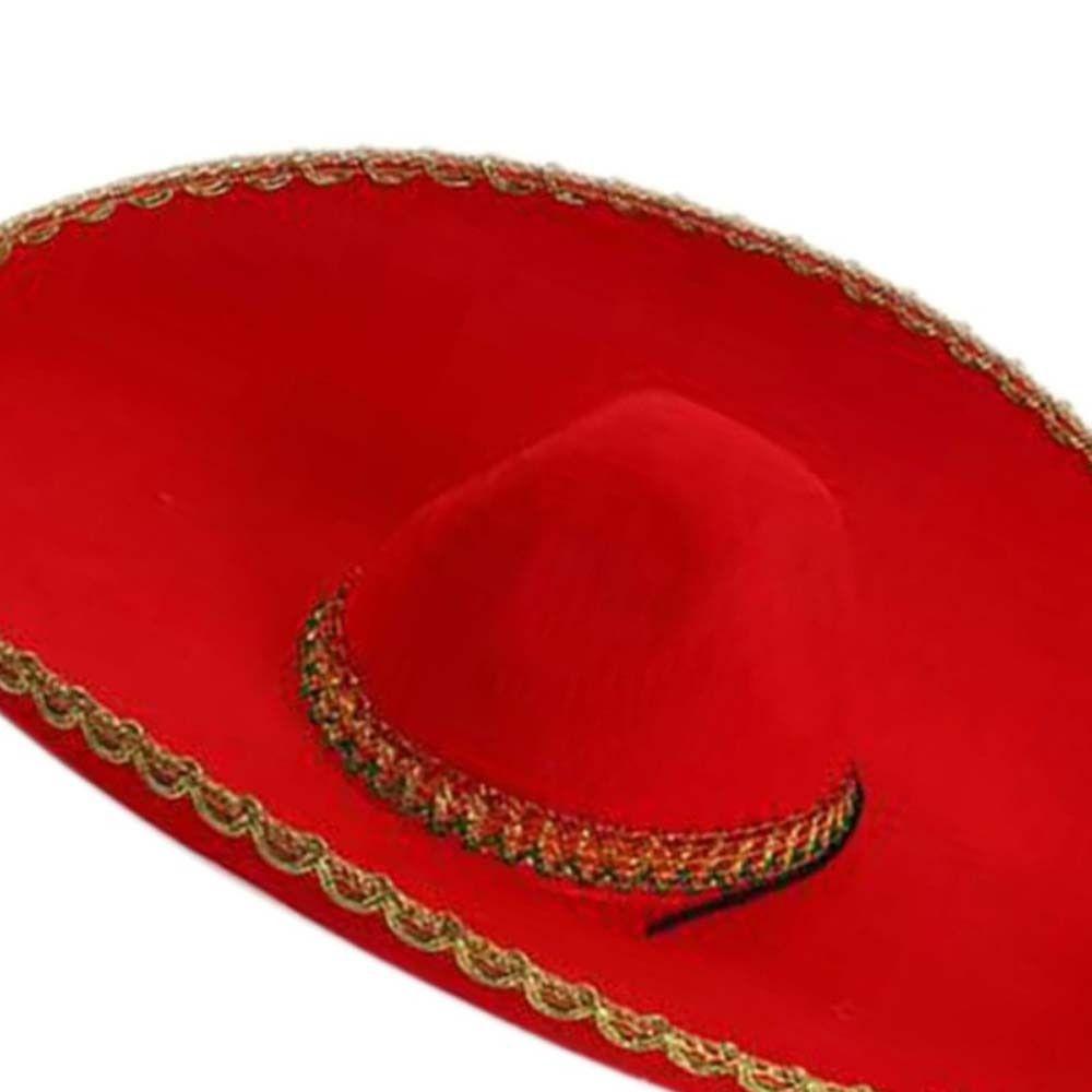 Large Sun Hat Mexico Hat Rolled up Brim Mexican Caps Festival Supplies Sombrero Hat  Party Hat