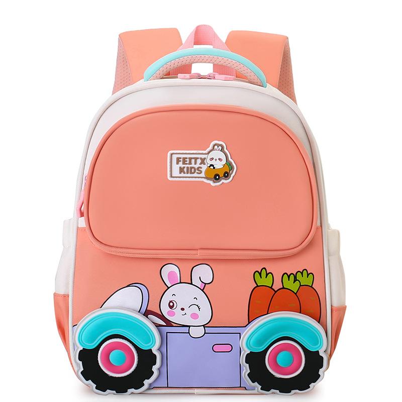 

New cute cartoon children s backpack breathable and lightweight kindergarten schoolbag boys and girls baby backpack кавун червоний колір