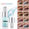 Travel-Size 10-Color Liquid Eyeshadow – Water-Resistant Shimmer Pearlescent, Color-Changing Long-Wearing Pigment for Eye Makeup