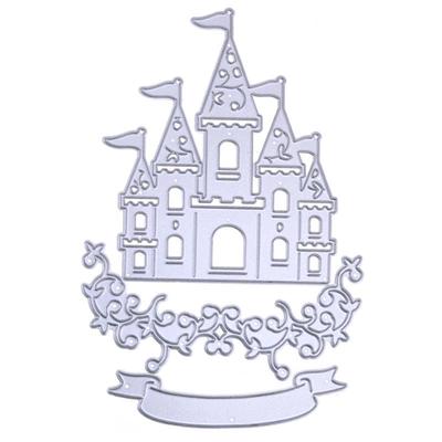3 stks Kasteel Stansmessen Scrapbooking Embossing Sterft voor DIY Craft Album Dagboek Boek Papieren Kaart Maker