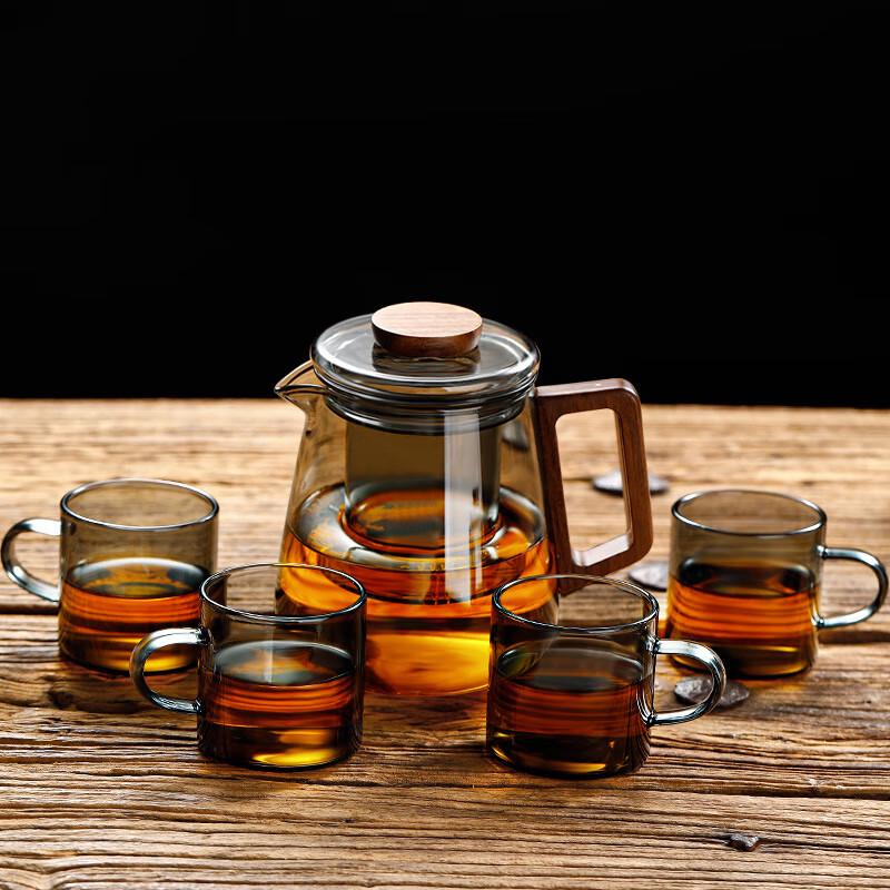 Zhenqi Heat-Resistant Glass Tea Infuser Teapot Set