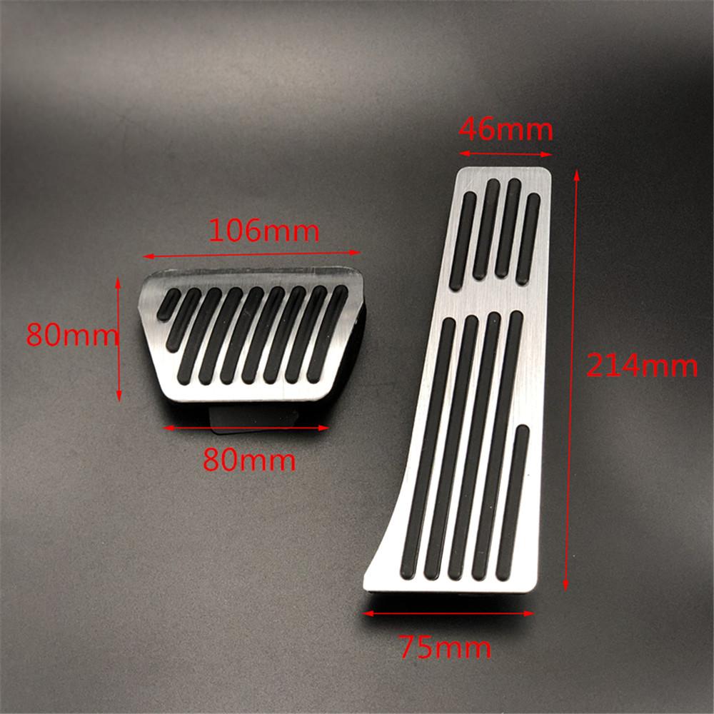 EAZYZKING Auto Gasbremspedal für BMW 5er F07 F08 F10 F11 F18 / 6er F06 F12 F13 / 7er F01 F02 F03 / X3 X4 F25 F26 Z4 E85