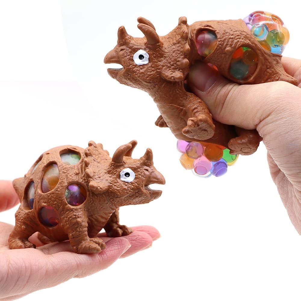 Bola de Estresse Criativa de Dinossauro Aperte Brinquedo Macio com Bolinhas que Explodem Divertido Fidget Brinquedo de Alívio de Estresse Presente Para Crianças Menino Aniversário
