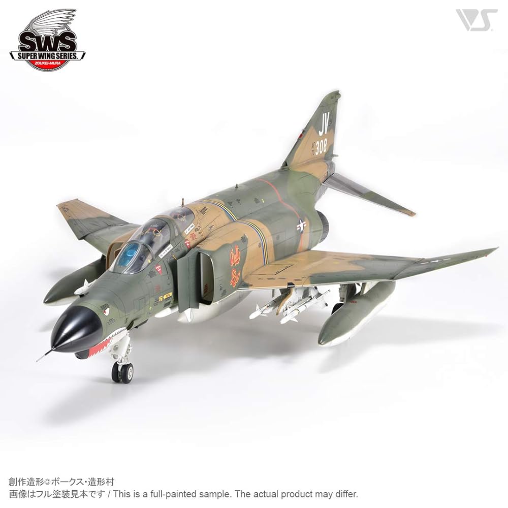 SWS Maßstab 1/48 F-4E (Frühes Modell) Phantom II Plastikmodell