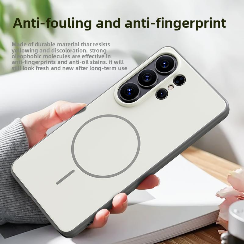 Magnetic Wireless Charging Phone Case for Samsung Galaxy S26 S25 S24 Ultra S26Ultra S25Ultra for Magsafe Shockproof Back Cover