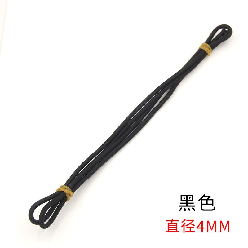 Red And White Old-Fashioned Traditional Round Elastic Band, Super Durable Classic Elastic Rubber Band, Skipping Rope Rubber Band Accessories Batch