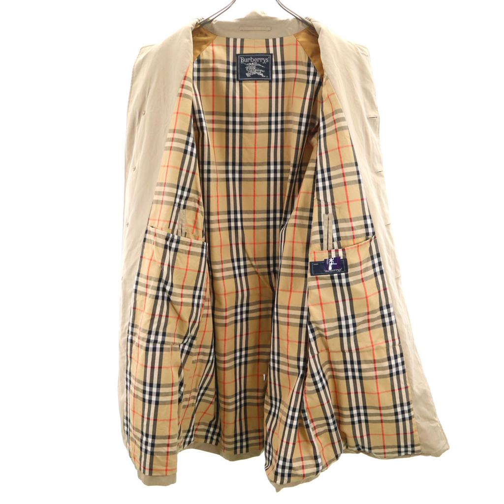 Burberrys 90s Old Stainless Collar Coat 92-170 Beige Men's Used