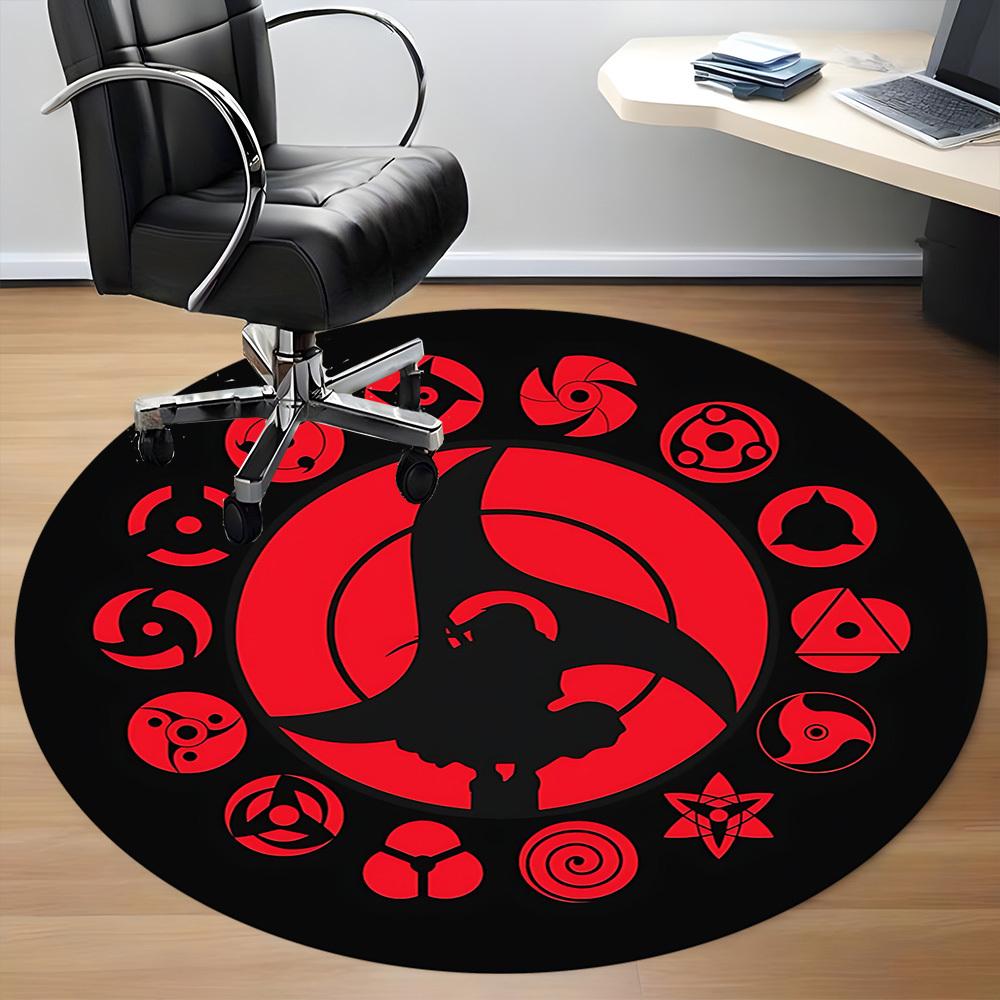 NARUTO Office Round Area Rug,  Under Office Chairs Bedroom Living Room Home Decor a0908161