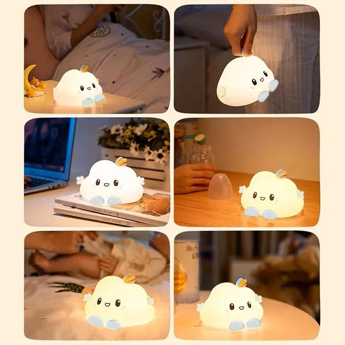 Silicone Cloud RGB LED Night Light