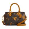 Khaki Logo Print Clutch Bag Travel Cosmetic Pouch CCF31-IMYEN