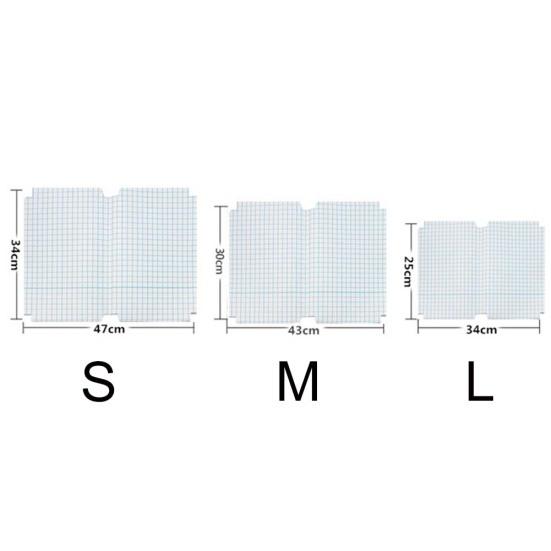 10Pcs Matte Clear Adhesive School Textbook Protective Case Book Jacket Cover