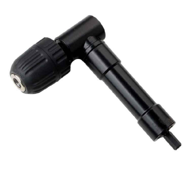 90 Degree Black Electric Drill Corner Clamp for Narrow Space Drilling Conversion