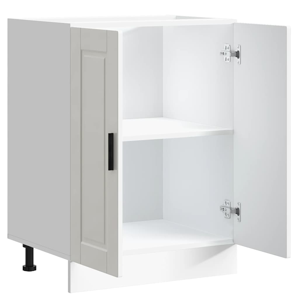 Vidaxl Kitchen Base Cabinet, Porto, White, Wood-based Material