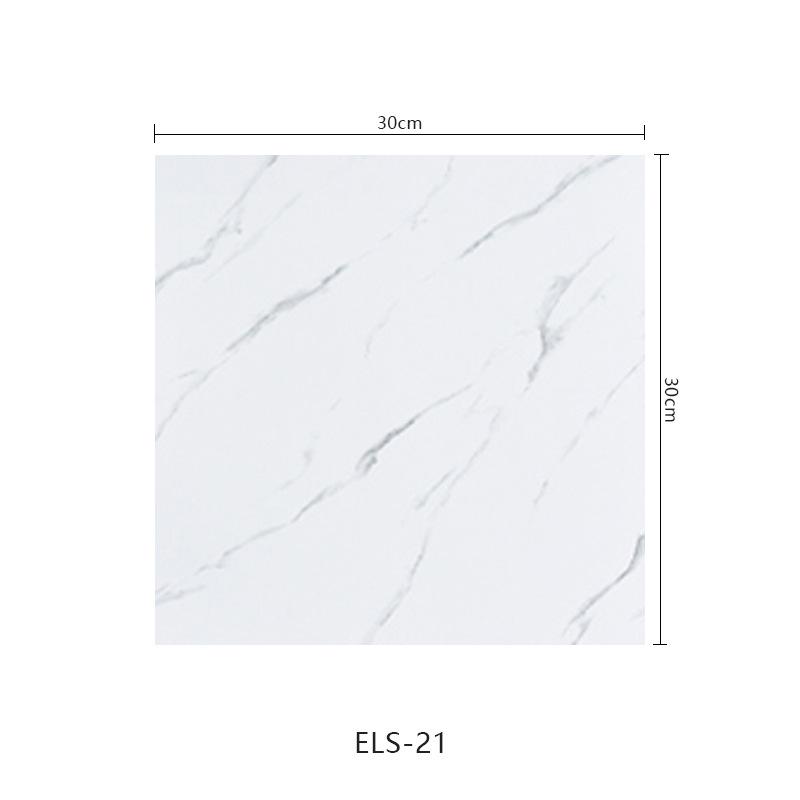 10 Stück 30*30cm selbstklebende Anti-Fliesen-Wandaufkleber, Marmor-Badezimmer-Bodenaufkleber, wasserdichte PVC-Wand für Schlafzimmer und Wohnzimmer