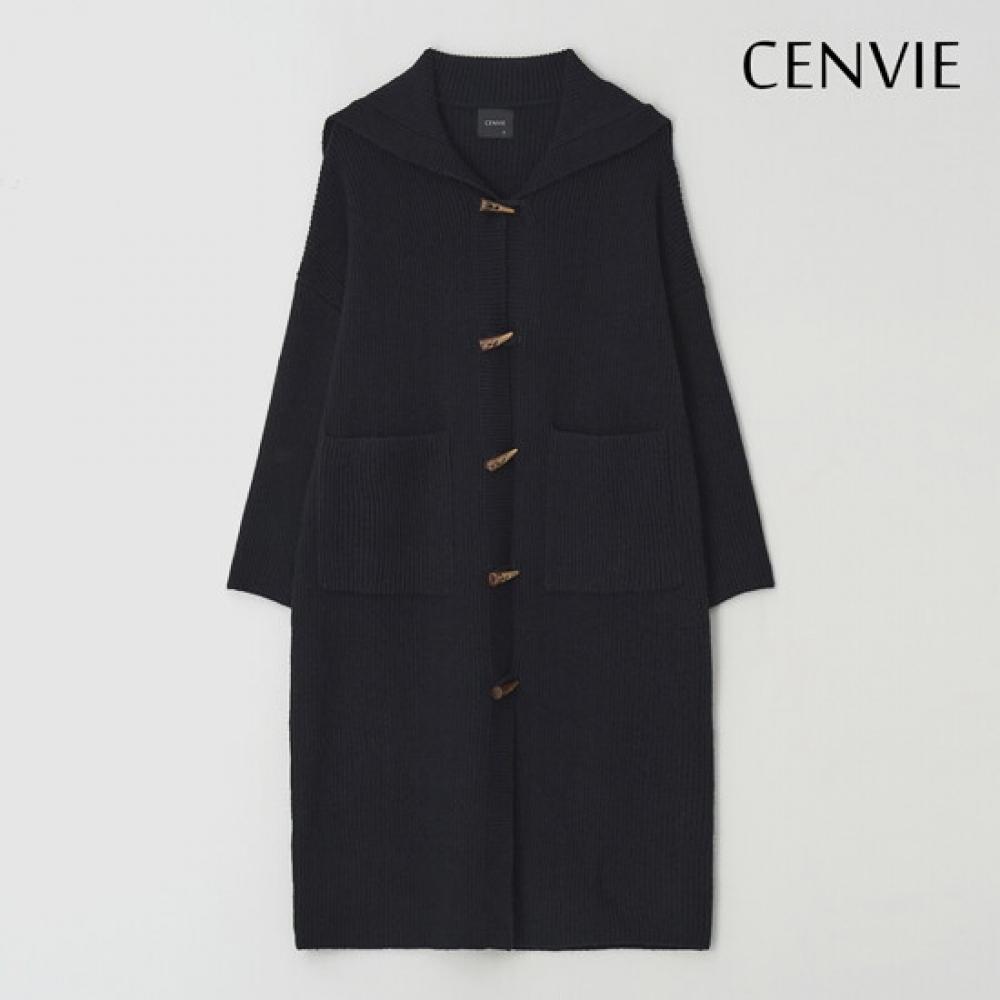 Senbi Wool Knit Duffle Coat