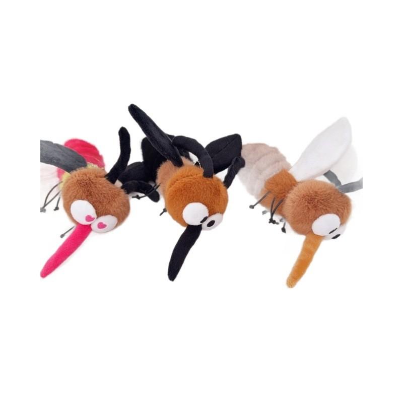 Cute Mosquito Plush With Pp Cotton Filling For Kid Playroom And Gift