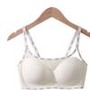 Seamless Strappy Lift-Up Bra with Comfortable Chest Pad