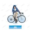 Yowamushi Pedal LIMIT BREAK Original Manami Sangaku Casual Clothes x Road Bike Big Acrylic Stand Illustration Ver.