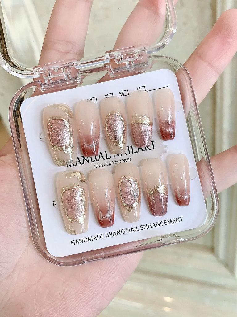 New Arrival Handmade Autumn/winter Nail Stickers Long-lasting And Stunning