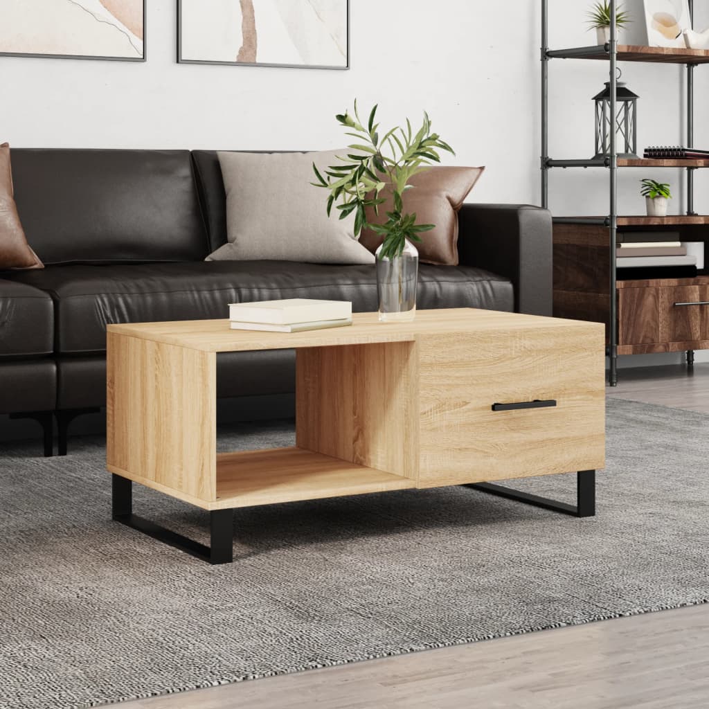 Coffee Table, Sonoma Oak Color, 90x50x40 Cm