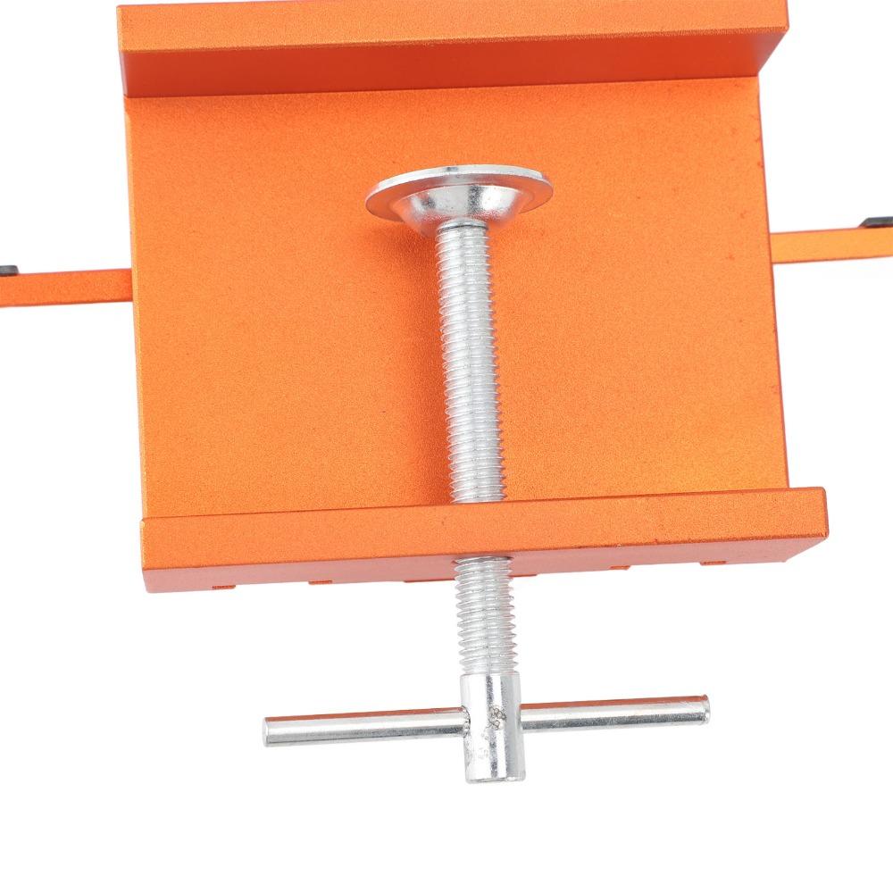 Aluminum Alloy Hardware Jig Tool Adjustable Door Hinge Jig Universal Door Mounting Jig Bathroom