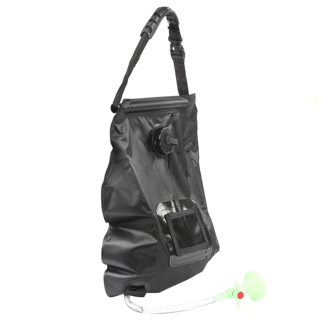 Outdoor 20L Solar Power Duschtasche Camping Tragbare sonnenbeheizte Badetasche mit Duschkopf