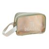 Cosmetic Storage Bag High Capacity Waterproof Frosted Toiletry Cosmetic Bag Travel Supplies