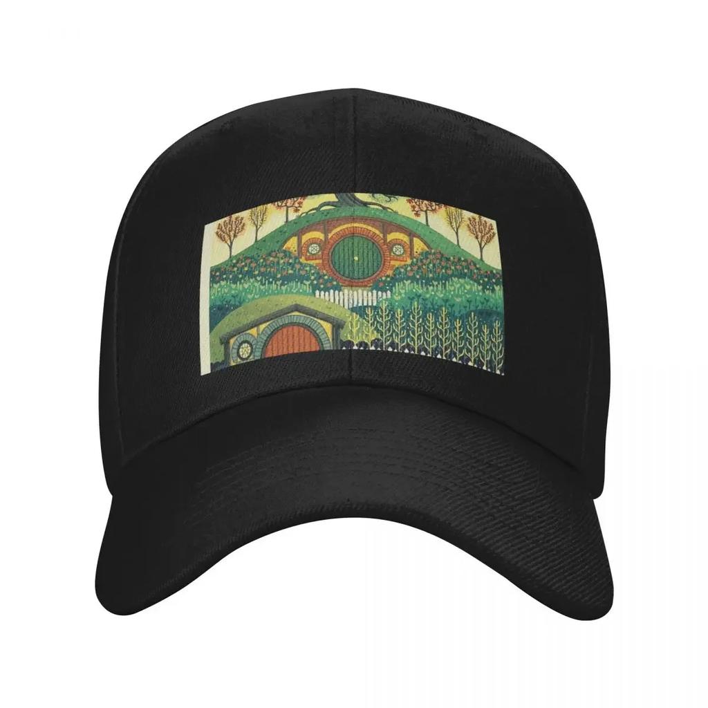 Visit the Shine Hobbiton Baseball Cap Sunscreen Fishing Cap Thermal Visor Hats Man Womens