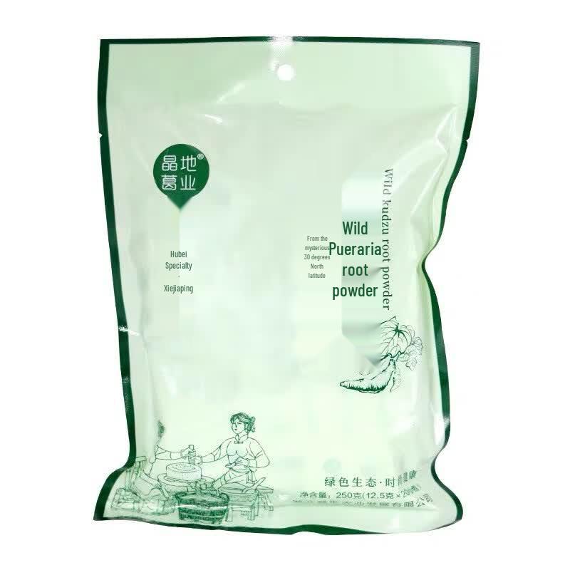 Jingdi Instant Wild Kudzu Root Powder зеленой сумки