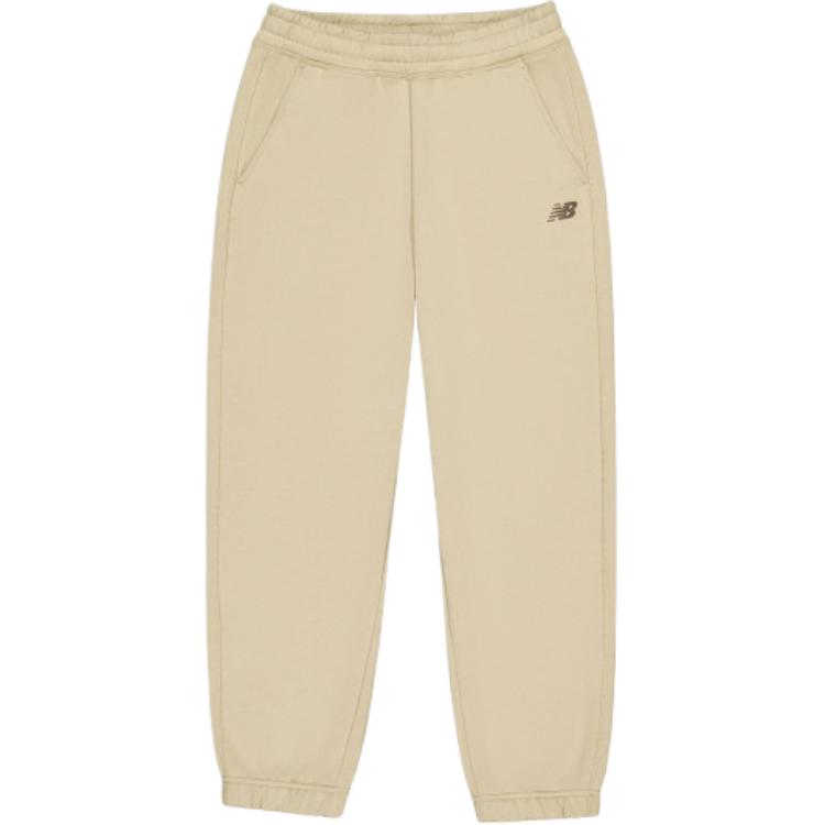 New Balance Knitted Sweatpants Women s Beige Yellow AWP43370-INC S