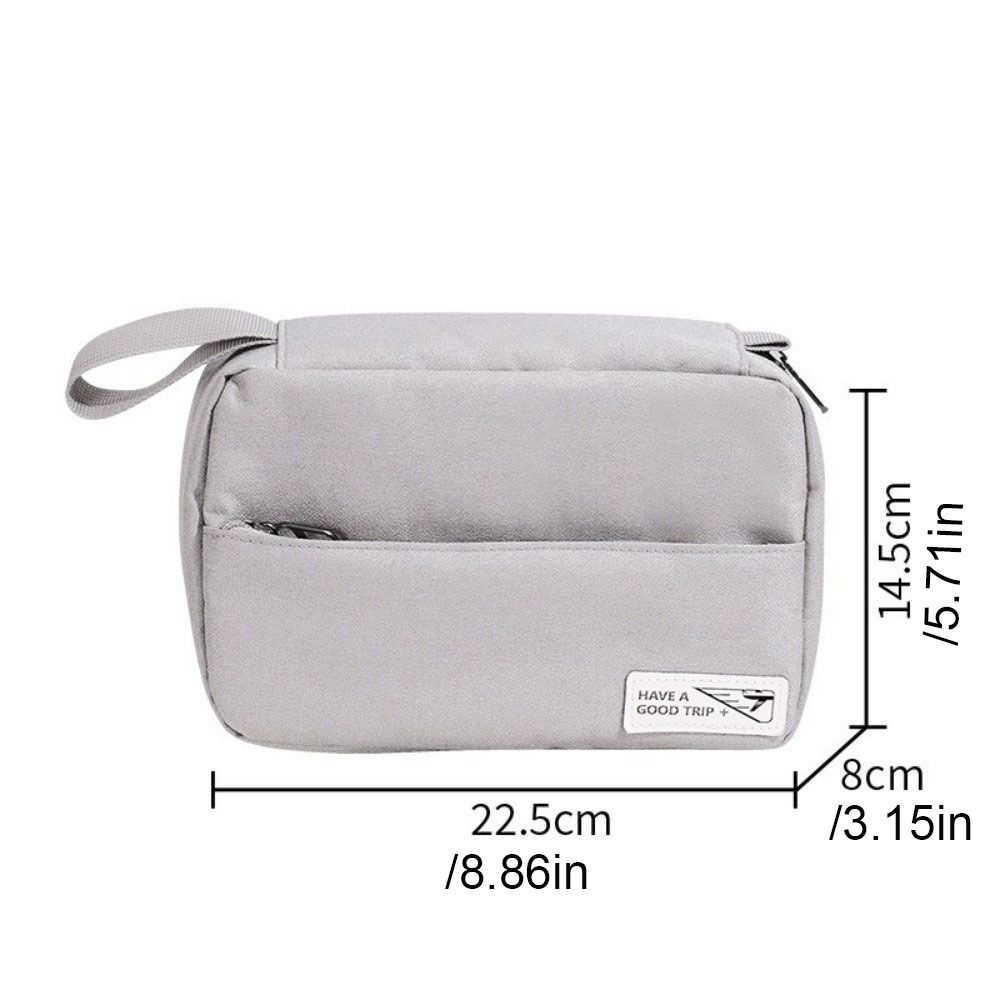 Waterproof Travel Toiletry Bag with Hook Hook Wash Bag Hanging Cosmetic Bag  Outdoor