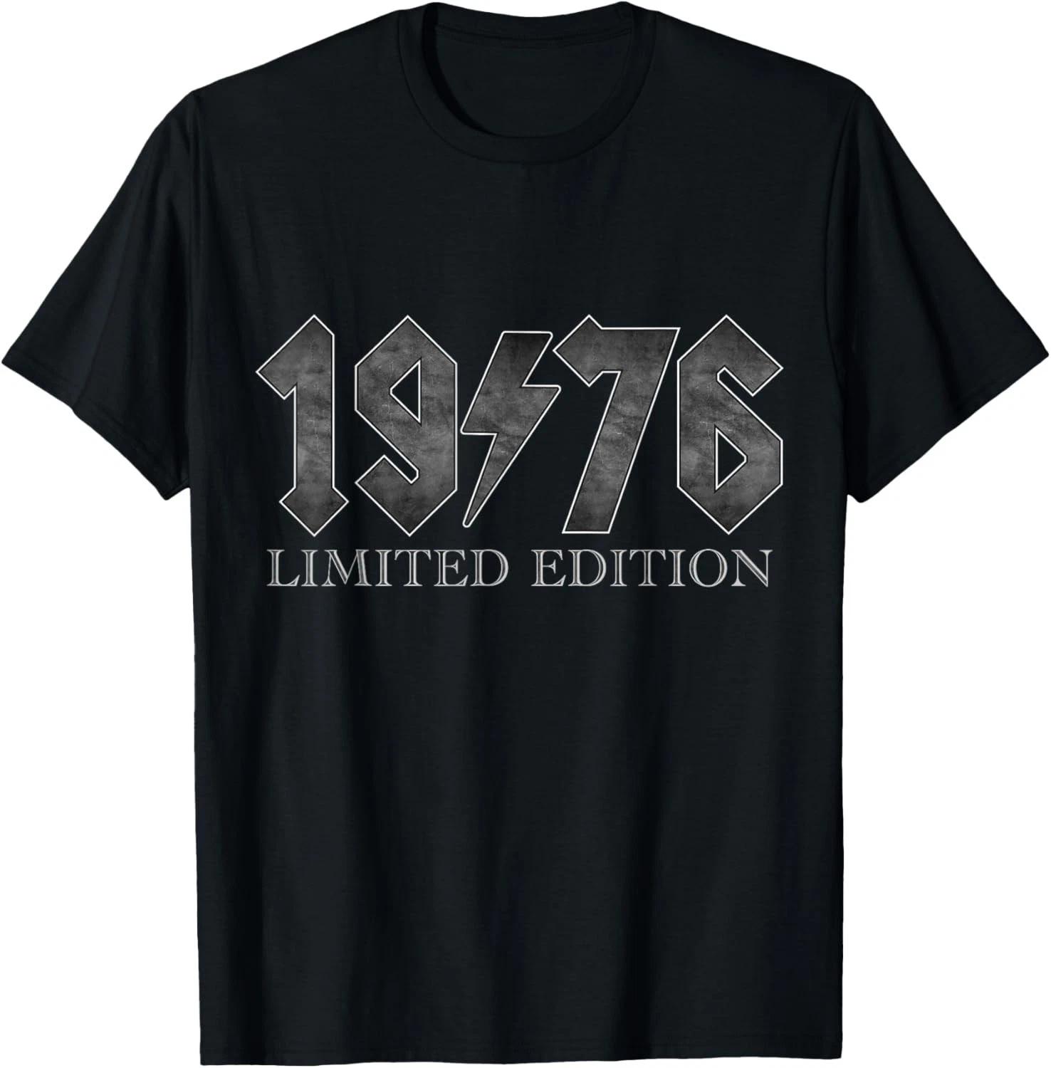 Vintage 1976 Classic 50 Years Old Bday 50th Birthday Rock Gift Unisex T-Shirt 2XL