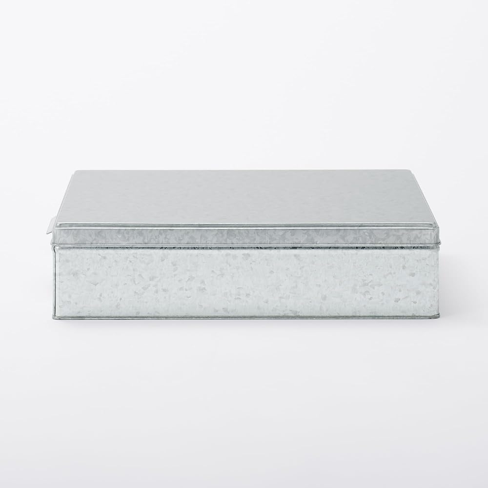 MUJI Tin Box, Large, 85cm Tall, KGG25A1S (Clothing Storage Case, Storage Box)