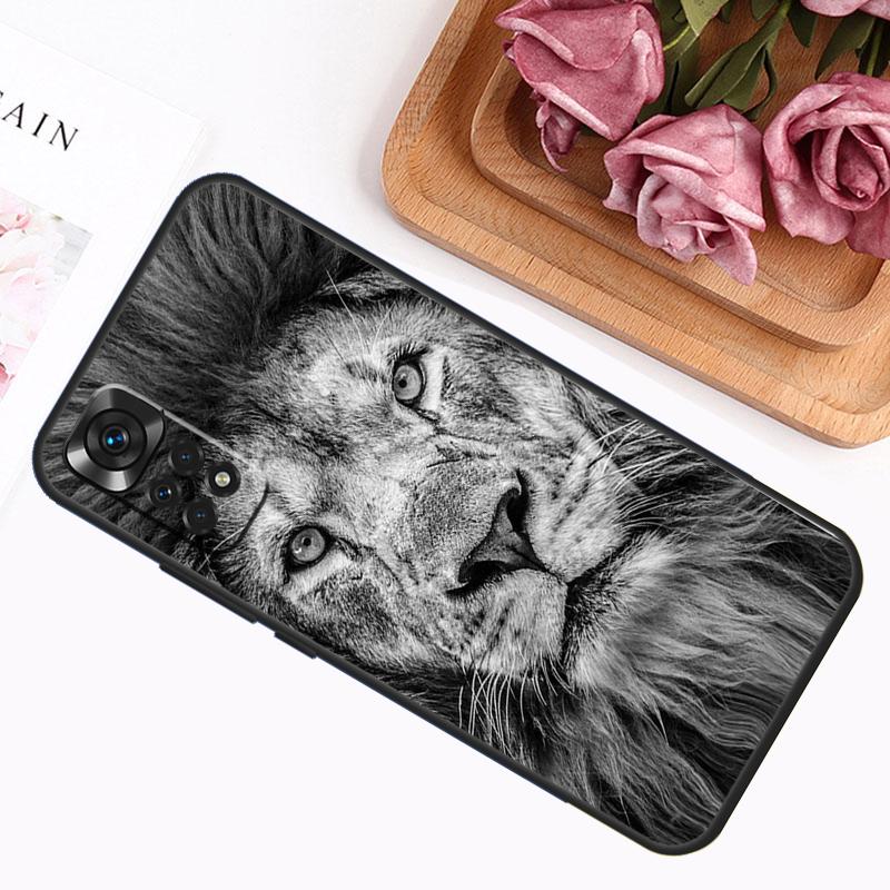 Animal Lion Case For Xiaomi Redmi Note 14 Pro 13 12 11 9 10 9S 10S 11S 12S Redmi 14C 13C 10C 12C Cover