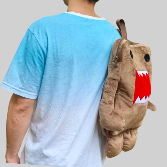 Anime Backpack for Teens Cute Plush Doll Backpack Street Casual Daypack Cartoon