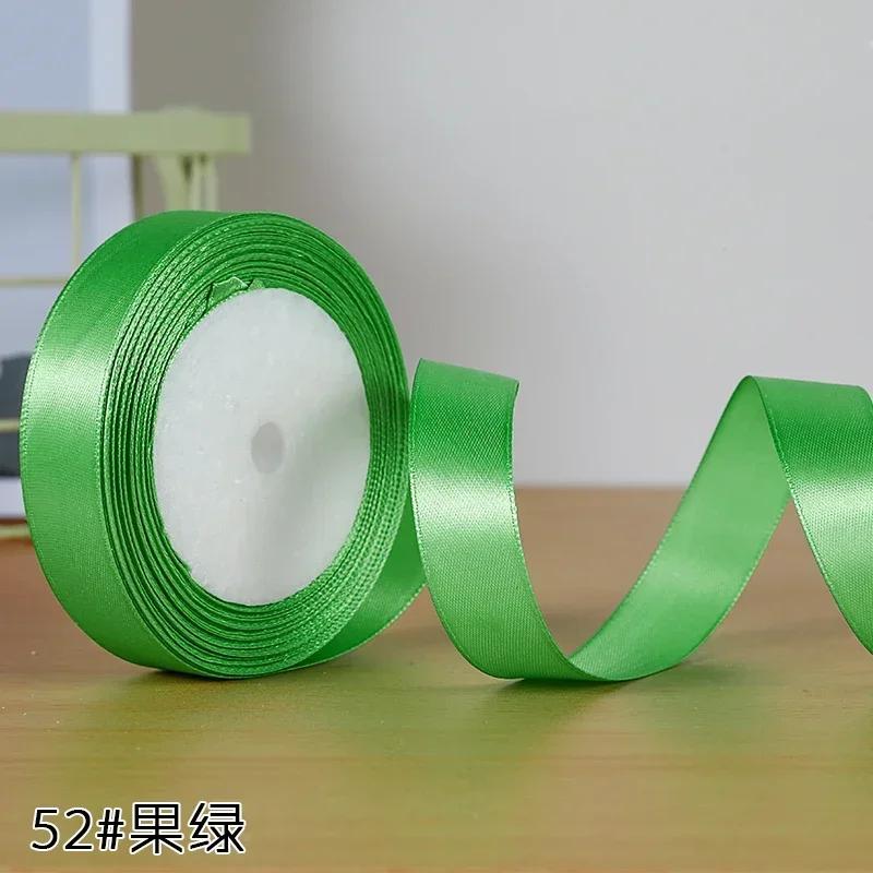 22meters 20mm Faced Satin Ribbon for DIY Silk Satin Ribbons Crafts Bow Handmade Gift Wrap Party Wedding Clothing Accessories