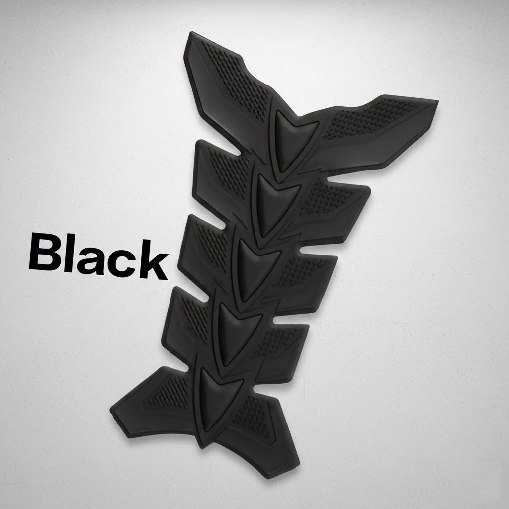 

3D Motorcycle Fuel Tank Pad Sticker Decals Motorbike Devil Skull Logo Protector Fuel Racing Accessories Universal Fit чорний