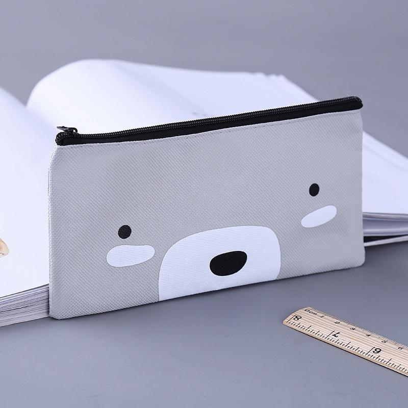 Canvas Pencil Case School Supplies Stationery School Cute Pencil Box Pen Bags Cute Pencil Case Pencil Bag