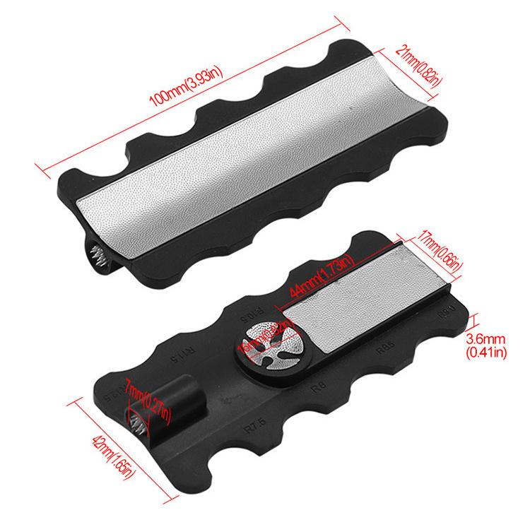 Pool Cue 5-in-1 Leather Head Repair Device Multi-purpose Ball Cue Leather Head Needle Arc Sander Rod Repair Device.