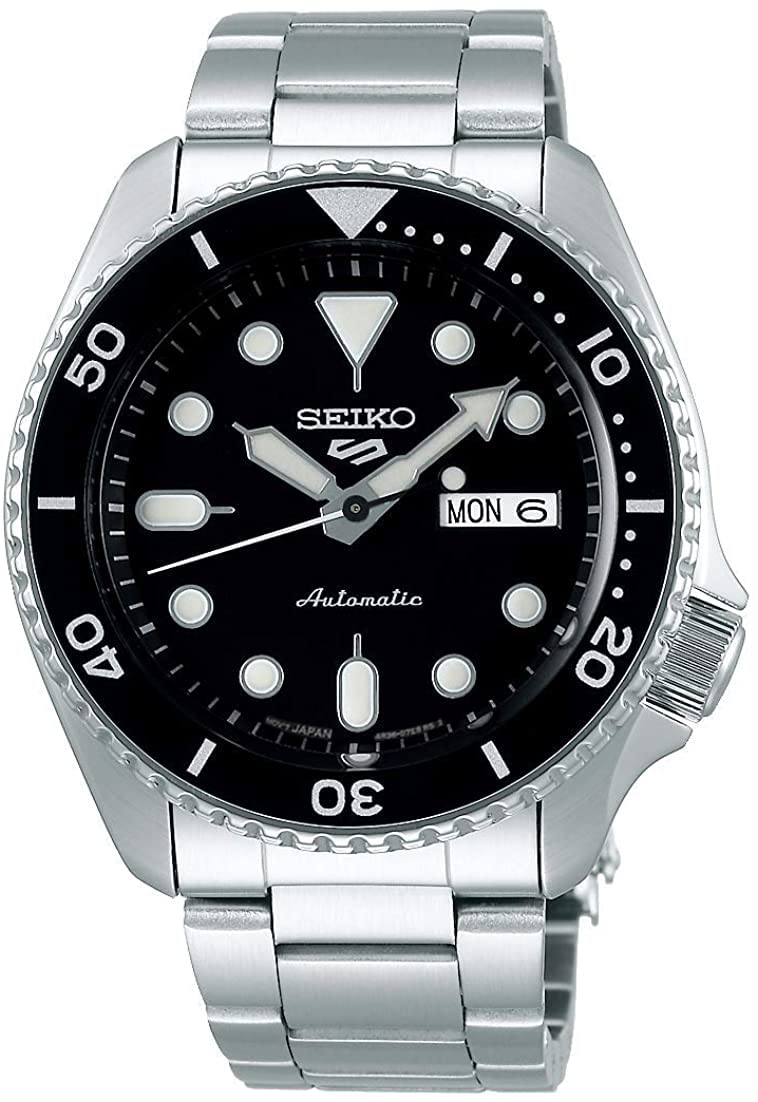 

Seiko 5 Sports SKX Sports Style Automatic Mechanical Limited Seiko Five Black Watch, Edition, Men s, Sports, SRPD55 чорний