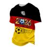 Men's Crew Neck Short Sleeve T Shirt with Switzerland 2026 Soccer Print Comfortable Fit Day Top