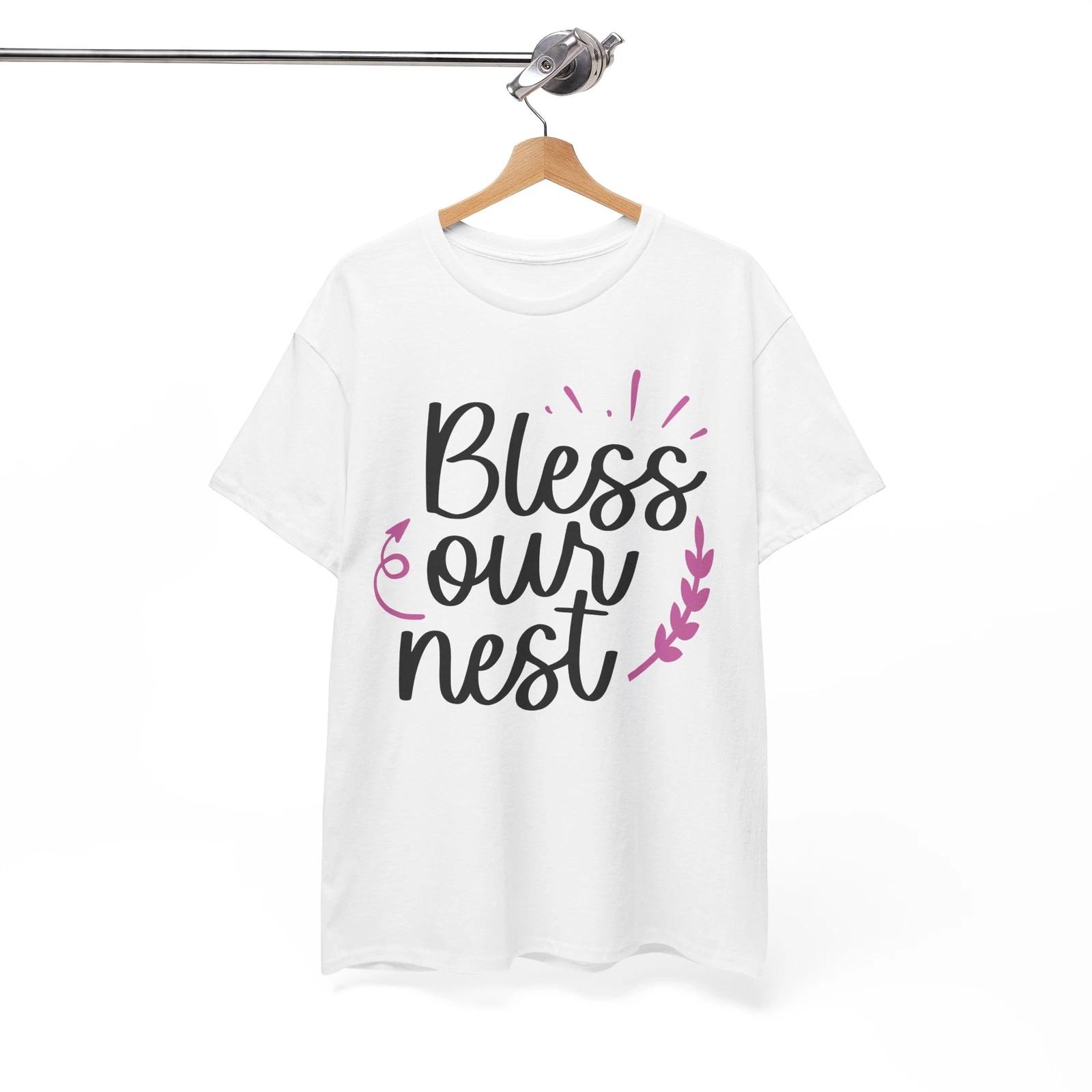 

Refreshing Spring T-Shirt | Warm Weather & Blooming Flowers Tee | Bless our nest L