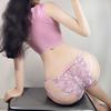 Female Summer New Fashion Pure Desire Sexy Lace Butterfly Embroidery Hollow Low Waist Underwear